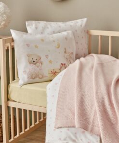 Home Little Honey Triko Battaniye Pembe