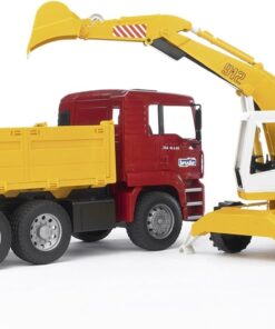 - Man Damperli Kamyon Ve Liebherr Ekskavatör Ölçekli Model