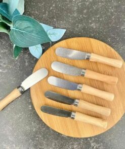 Bambu Saplı Kahvaltı Bıçağı Seti, 6 Parça