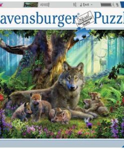 Puzzle, Wolves in Forest, 1000 Parça