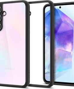 Galaxy A55 Kılıf Ultra Hybrid Matte Black - ACS07529