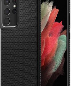 Galaxy S21 Ultra Kılıf Liquid Air Matte Black - ACS02350
