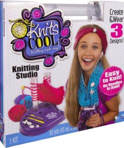 Knits Cool Örgü Stüdyosu- Eğitici Oyuncak,Örgü Örme Makinesi