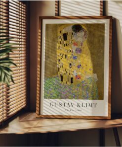 Tanıtım Gustav Klimt Çerçevesiz Poster, Modern Dekoratif Çerçevesiz Poster, Tablo, GustavKlimt-1, 50 x 70