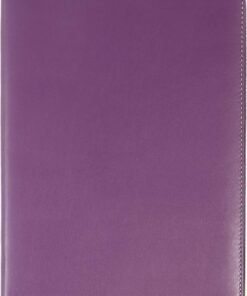501-5 Sekreterlik/Sekreter Tablası/Sekreter Notluğu A4 Suni Deri Notluk Dosyası, Lila, A4