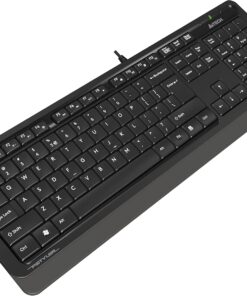 TECH FK10 Q USB Türkçe FN-Multimedya Klavye,Siyah/Gri