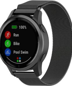 Kordon çelik Kayış Milano Metal Hasır Siyah watch GT2 Pro GT 2e GT 42m GT 46m GT2 46m Watch 2 Honor Watch 2 42m Watch SE GS PRO Magic Watch2 46m Magicwatch 1 watch Dream ile Uyumlu ürün