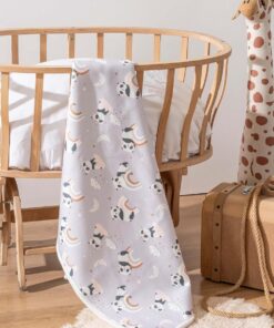 Fluffy Bebek Battaniyesi 70x100 Cm Panda Desen