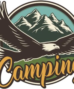 Aksesuar Off Road Camping Offroad Adventure Sticker Eagle Sticker 10 x 8 cm