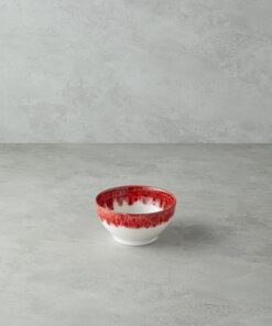 Home Larry Porselen Kase 12 cm Kırmızı