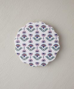 Home Carnival Time Melamin Nihale 16 cm Mavi-Beyaz