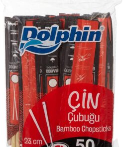 At Market Dolphin Çin Yemek Çubuğu-Chopsticks 23cm 50 Çift