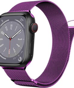Apple Watch Uyumlu Çelik Hasır Kordon 42-44-45-49mm Tüm Bilek Kalınlıklılarına Göre Ayarlanabilen ve Bilekte Hissedilmeyen Yumuşak Metal