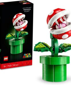 Super Mario™ Piranha Plant 71426- Yetişkinler İçin Koleksiyonluk Yapım Seti (540 Parça)