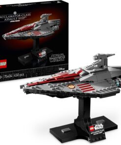 Star Wars Acclamator Sınıfı Hücum Gemisi 75404 - Star Wars Seven Yetişkinler için Koleksiyonluk Yaratıcı ve Keyifli Model Yapım Seti, Doğum Günü Hediyesi (450 Parça)