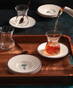Vaso Piccolo 12 Parça 6 Kişilik Çay Takımı
