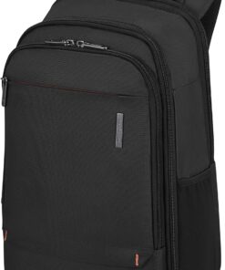 KI3-09-003 14.1" Network 4 Notebook Sırt Çantası, 15.5 L, Ayarlanabilir Askı, Şişe Tutacağı, ‎Üniseks, Yetişkin, Siyah