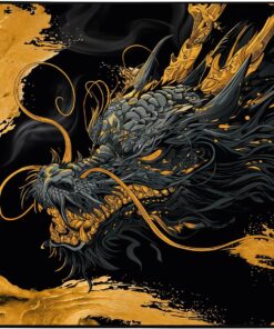 Longteng Huoyun Special Edition 480x400x4 mm Gaming E-Sports Oyuncu Mouse Pad (Drakonos)