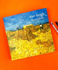 Gogh Buğday Tarlasında Orakçı Tasarımlı Sketch Book