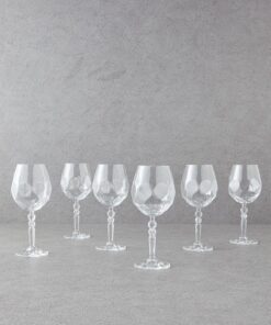 Home Lucienne Kristalin 6'lı Kadeh 530 ml Şeffaf