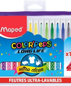 Long Life Keçeli Kalem 15'li - Plastik Çantalı