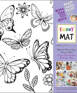 Çocuk Funny Mat- Kelebekler - Yeni