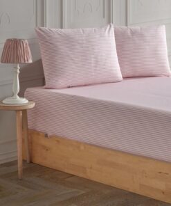 | Mix & Match | Oriana |%100 Pamuklu Çift Kişilik Çarşaf Seti Pembe