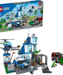 City Polis Merkezi 60316-6 Yaş ve Üzeri Çocuklar için Oyuncak Yapım Seti (668 Parça)