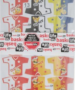 Baskı Life Taraftar Aferin Ödev Sticker Etiket 160 Adet