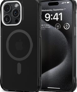 Spigen Ciel By Cyrill Iphone 15 Pro Kılıf Ultra Sheer Mag Magsafe Özellikli, Acs06765, Siyah