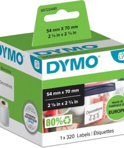 S0722440, LW Disket Etiketi, (70x54 mm) 320 Etiket/Paket - (99015)