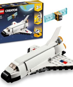 Creator Uzay Mekiği 31134-6 Yaş ve Üzeri Çocuklar İçin Astronot ve Uzay Gemisi Modelleri İçeren Yaratıcı Oyuncak Yapım Seti (144 Parça)
