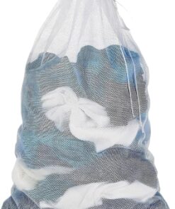 Home Çamaşır Yıkama Filesi: Dayanıklı ve Koruyucu Çamaşır Torbası, Hassas Giysiler İçin Mükemmel Koruma, Perde Yıkama Filesi (35 X 45)