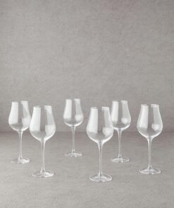 Home Amelia Kristalin 6'lı Kadeh 400 ml Şeffaf