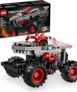 Technic Monster Jam ThunderROARus Çek-Bırak Oyuncak Kamyon – Yaratıcı Oyunları Seven 7 Yaş ve Üzeri Erkek ve Kız Çocukları için Araç Yapım Seti, Hediye Fikri 42200 (232 Parça)