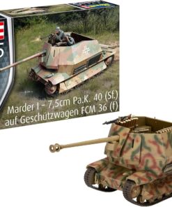 Marder I 7,5cm Pa.K. 40 (Sf.) auf FCM 36(f) Model Kit Askeri Araç