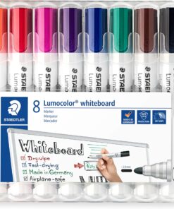 351 Wp8 Lumocolor Whiteboard Markör Yuvarlak Uç 2.0 mm 8'li Set