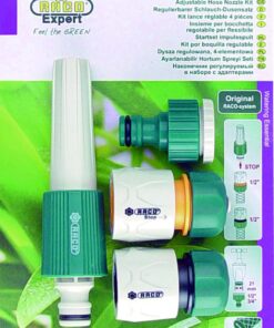 Expert 55383 Ayarlı Sprey Başlıklı, Bağlantı Adaptörlü Hortum Ucu Tabanca Seti 1/2"