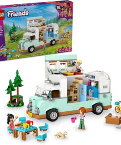 Friends Arkadaşlık Karavan Macerası 42663-7 Yaş ve Üzeri Kız ve Erkek Çocukları için Mini Bebek İçeren Yaratıcı Oyuncak Yapım Seti, Doğum Günü Hediyesi (778 Parça)