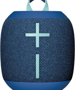 Ears WONDERBOOM 4 Taşınabilir Su Geçirmez Bluetooth Hoparlör, Büyük Bas ve 360 Derece Ses, 40 m Kullanım Mesafeli Toz Geçirmez Batmaz Hoparlör, Mavi