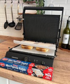 Up Airfry, Tost, Fırın İçin Mini Kesilmiş Pişirme Kağıdı 30x42cm 1 Paket