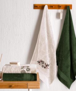 Bamboo Orıent Hamam Seti Taş 4'Lü Set