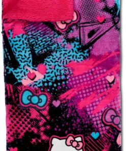 Hello Kitty Bulut Sherpa Pijama Çantası, 68,5 cm x 157,5 cm, Slumber Kitty