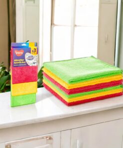 Micromight Force Mikrofiber Temizlik Bezi 32x32 cm 3'lü - Etkili ve Çok Yönlü Temizlik İçin Ideal! VRP 321