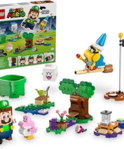 Super Mario İnteraktif LEGO Luigi ile Maceralar 71440-6 Yaş ve Üzeri Çocuklar İçin Koleksiyonluk Yaratıcı Nintendo Oyuncak Yapım Seti (210 Parça)