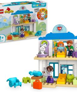 DUPLO Town İlk Doktor Ziyareti 10449 - 2 Yaş ve Üzeri Küçük Çocuklar İçin Eğitici ve Yaratıcı Oyuncak Yapım Seti (65 Parça)