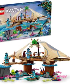 Avatar Metkayina Resif Evi 75578-9 Yaş ve Üzeri Çocuklar için 4 Minifigür İçeren Koleksiyonluk Yaratıcı Oyuncak Yapım Seti (528 Parça)