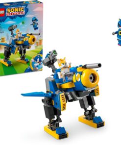 Sonic the Hedgehog Cyclone, Metal Sonic’e Karşı 77002-8 Yaş ve Üzeri Çocuklar için Koleksiyonluk Yaratıcı Oyuncak Yapım Seti, Doğum Günü Hediyesi (290 Parça)