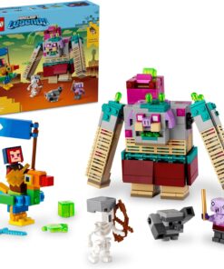 Minecraft Legends Yiyici Karşılaşması 21257-8 Yaş ve Üzeri Macera Oyunları Seven Çocuklar İçin Yaratıcı Oyuncak Yapım Seti (420 Parça)