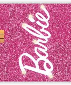 Aksesuar Barbie Girl Kart Kaplama Sticker Kart Etiketi